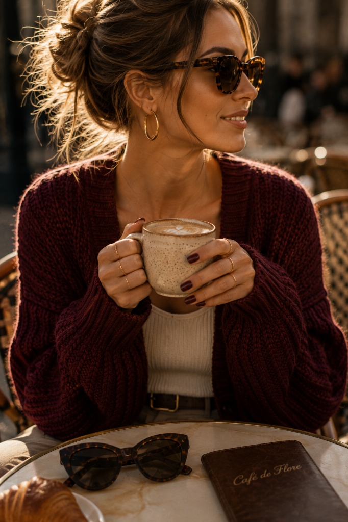 Cream Cardigan Slide 5