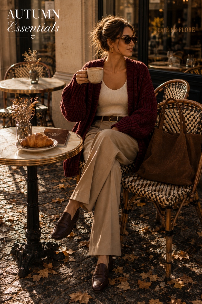 Cream Cardigan Slide 3