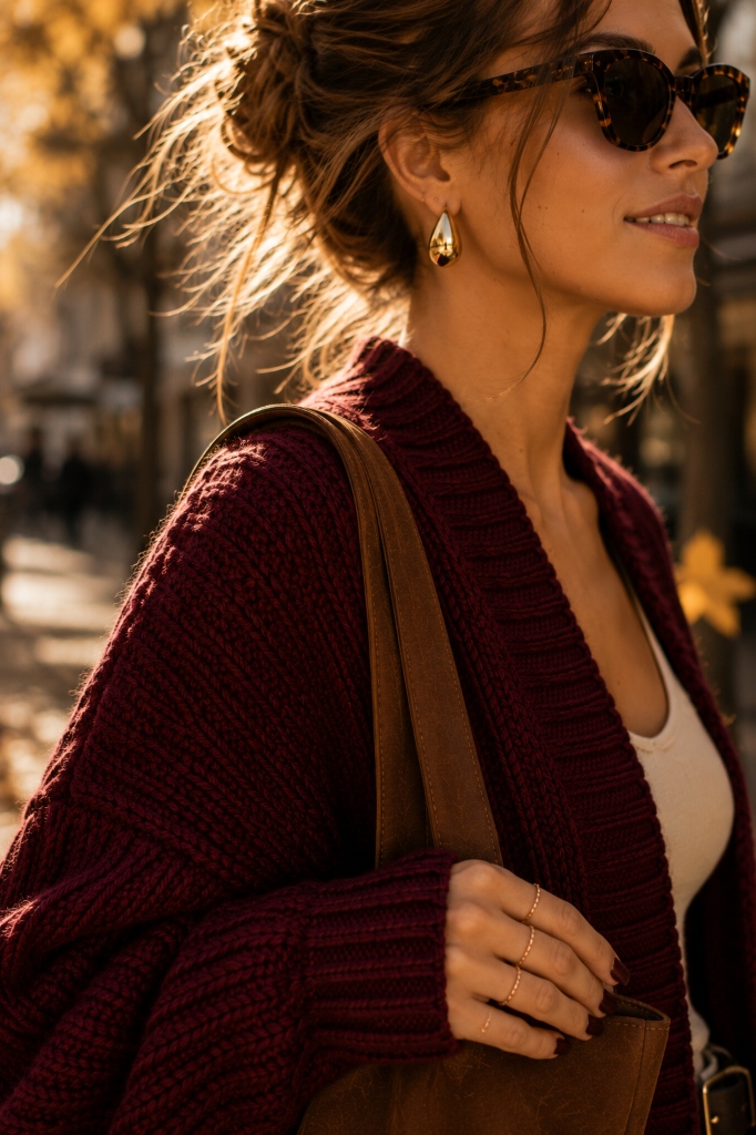 Cream Cardigan Slide 4