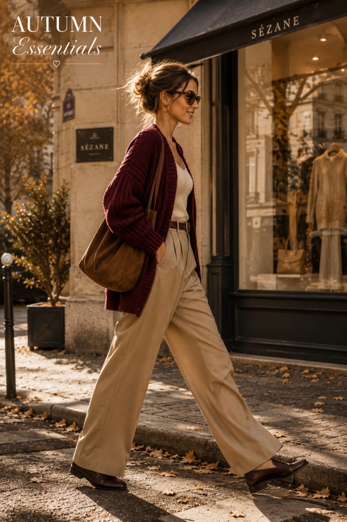 Cream Cardigan Slide 2