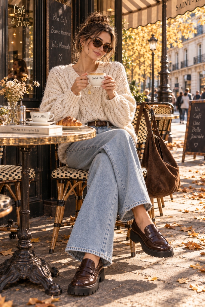 Chic Cable Knit Slide 3