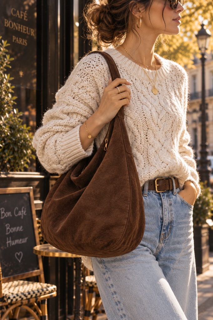 Chic Cable Knit Slide 4