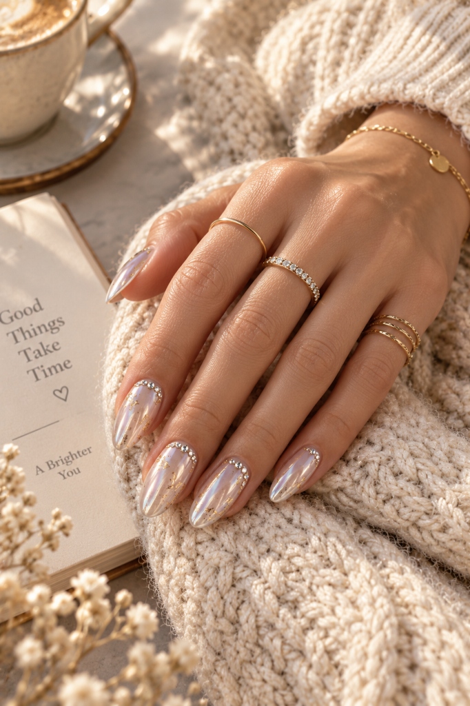 Chic Cable Knit Slide 5