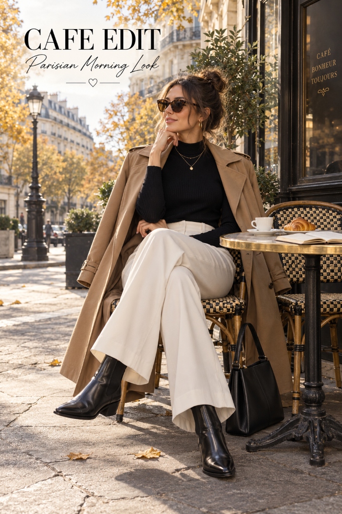 Parisian Classic Trench Look Slide 3