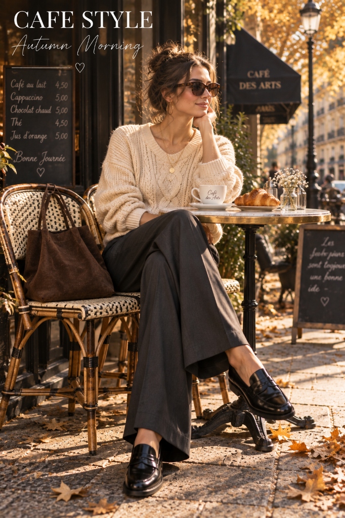 Rich Chocolate Cashmere Knit Slide 1