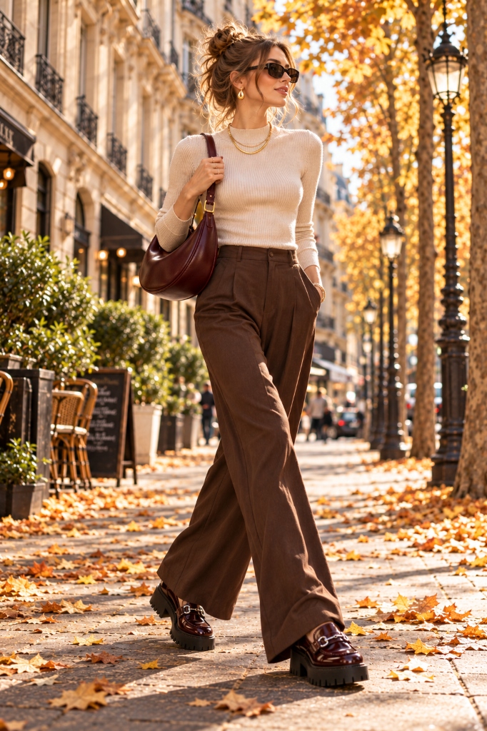 Parisian Cherry Mocha Look 4 (Boulevard Walk)