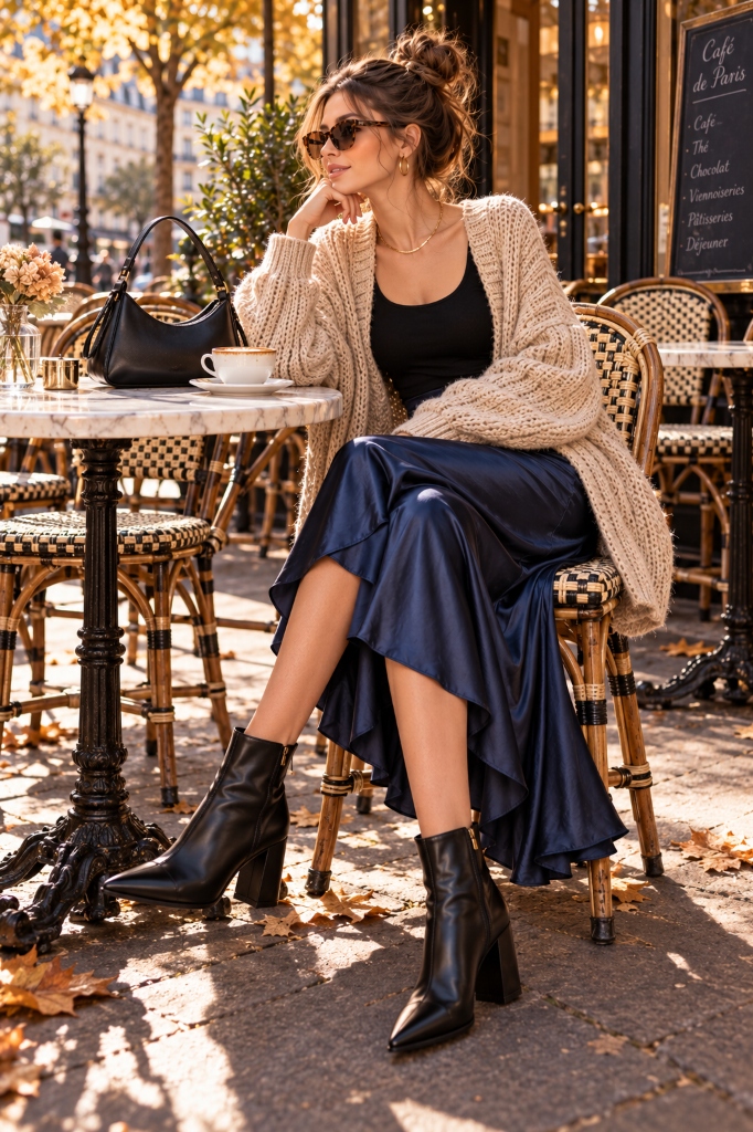 Cozy Chic Look 6 (Parisian Cafe Terrace)